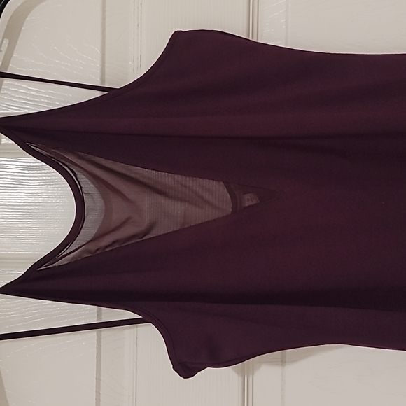 Charlotte Russe burgundy dress - Picture 2 of 2